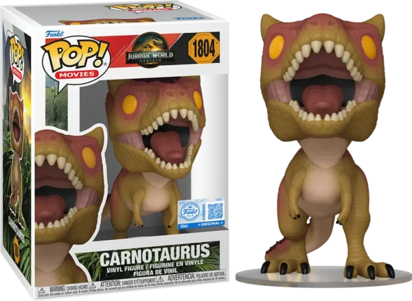 Funko Pop Movies 1804 Carnotaurus