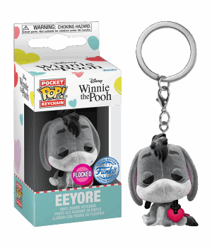Llavero Funko Pop Disney Eeyore Flocked