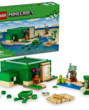 Lego Minecraft 21254 La Casa-Tortuga De La Playa
