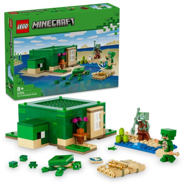 Lego Minecraft 21254 La Casa-Tortuga De La Playa