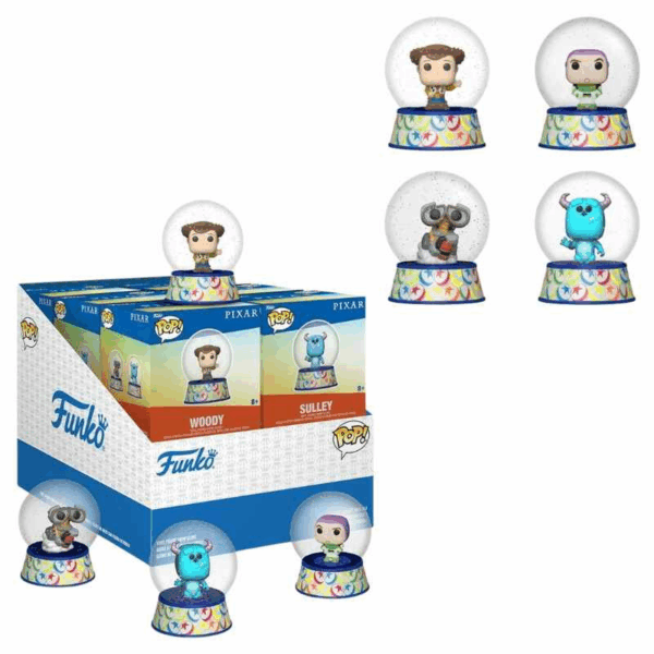 Mistery Mini Snow Globes Pixar