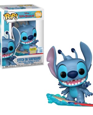 Funko Pop Disney 1594 Stitch On Surfboard