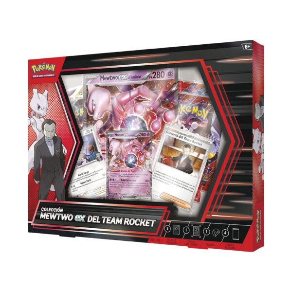 Cartas Pokemon TCG Colección Mewtwo Ex Del Team Rocket