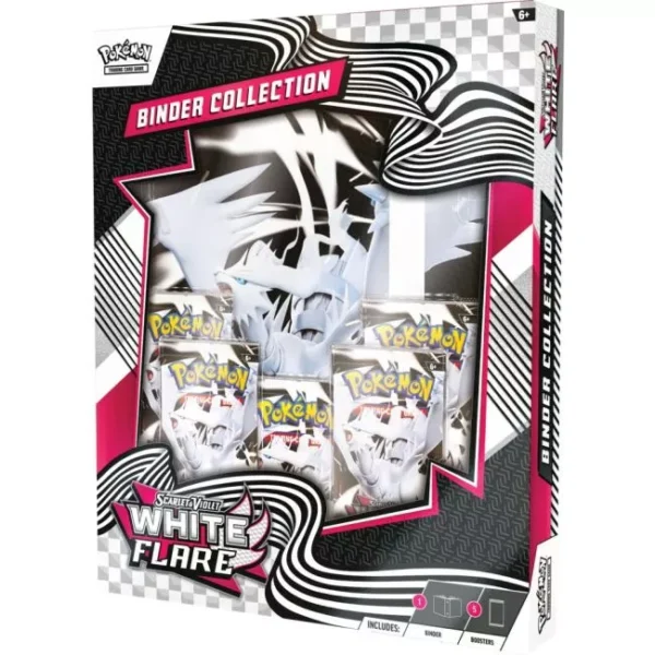 Cartas Pokemon Scarlet & Violet White Flare Binder Collection (Inglés)