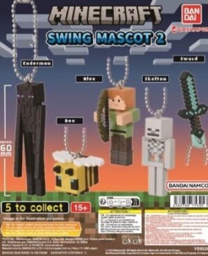 Gashapon Minecraft Swing Mascot 2