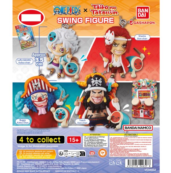 Gashapon One Piece X Taiko No Tatsujin Swing
