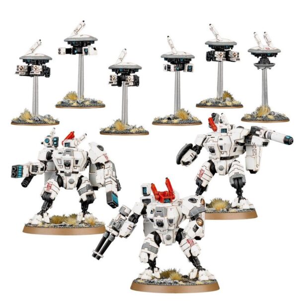 Warhammer 40.000 - T´au Empire Exoesqueleto XV8-02 Crisis - Imagen 2