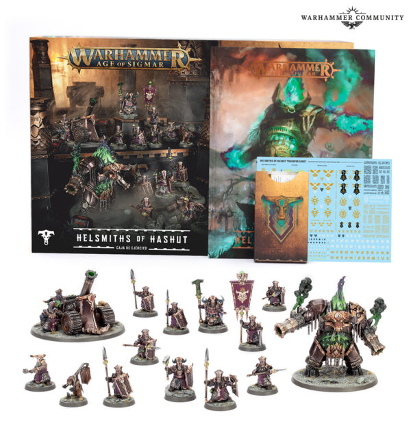 Warhammer Age Of Sigmar - Helsmiths Of Hashut: Caja De Ejercito - Imagen 2