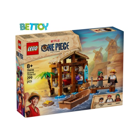 Lego One Piece 75636 Cabaña del Pueblo Molino