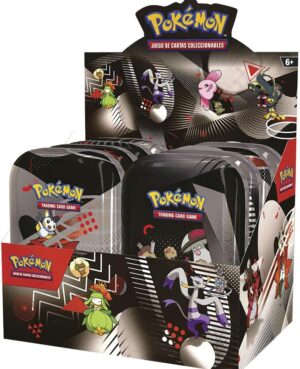 Lata Pokemon Fulgor Negro y Llama Blanca
