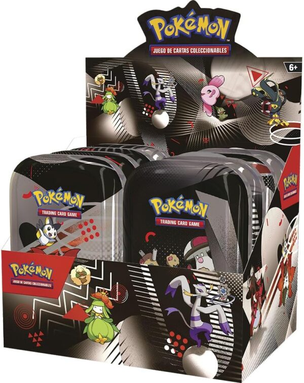 Lata Pokemon Fulgor Negro y Llama Blanca