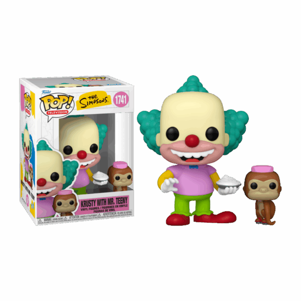 Funko Pop Television 1741 Krusty With Mr. Teeny