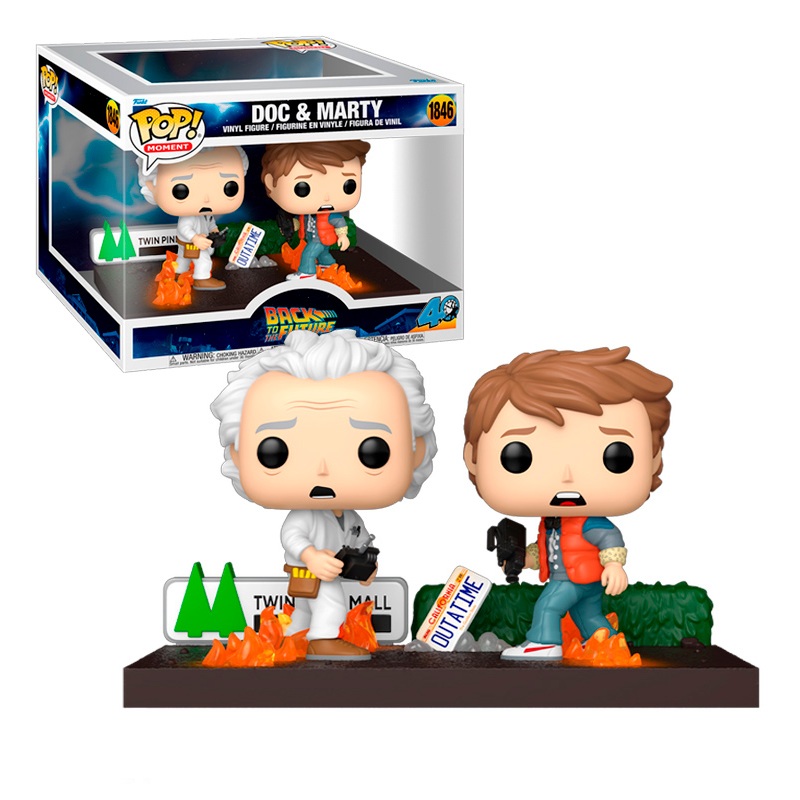 Funko Pop Moment 1846 Doc Y Marty