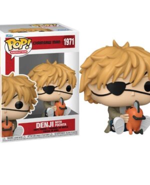 Funko Pop Animacion 1971 Denji With Pochita