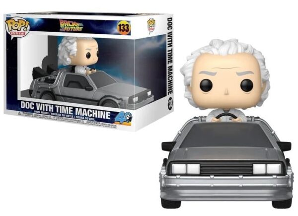 Funko Pop Rides 133 Doc With Time Machine