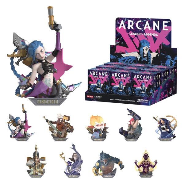 Blind Box Pop Mart League of Legends: Arcane Series Figures