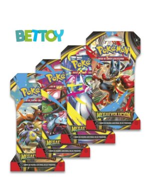 Cartas Pokémon TCG Megaevolución Sobre De Mejora
