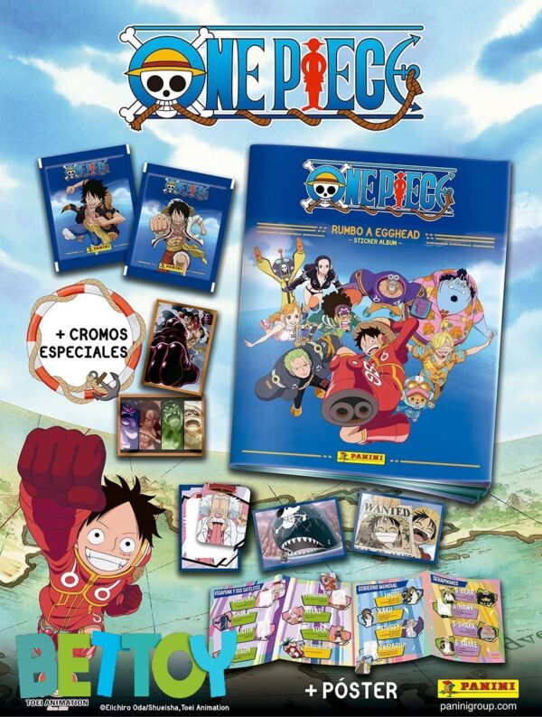 Album + Cromos Rumbo a Egghead One Piece