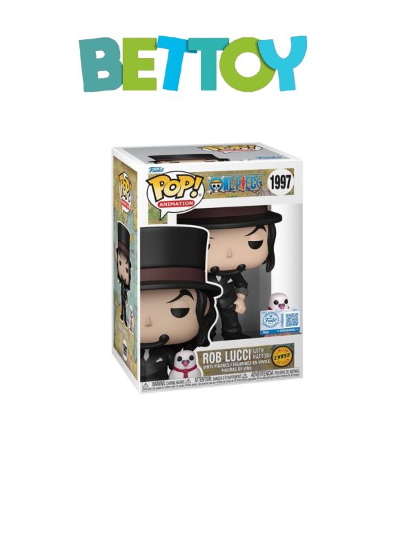 Funko Pop Animation 1997 Rob Lucci With Hattori Chase