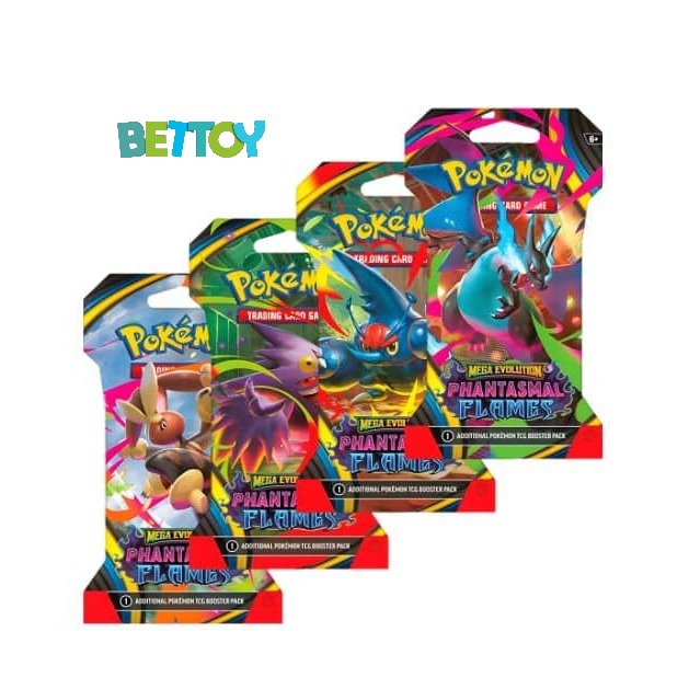 Cartas Pokémon TCG Fuegos Fantasmales Sobre De Mejora