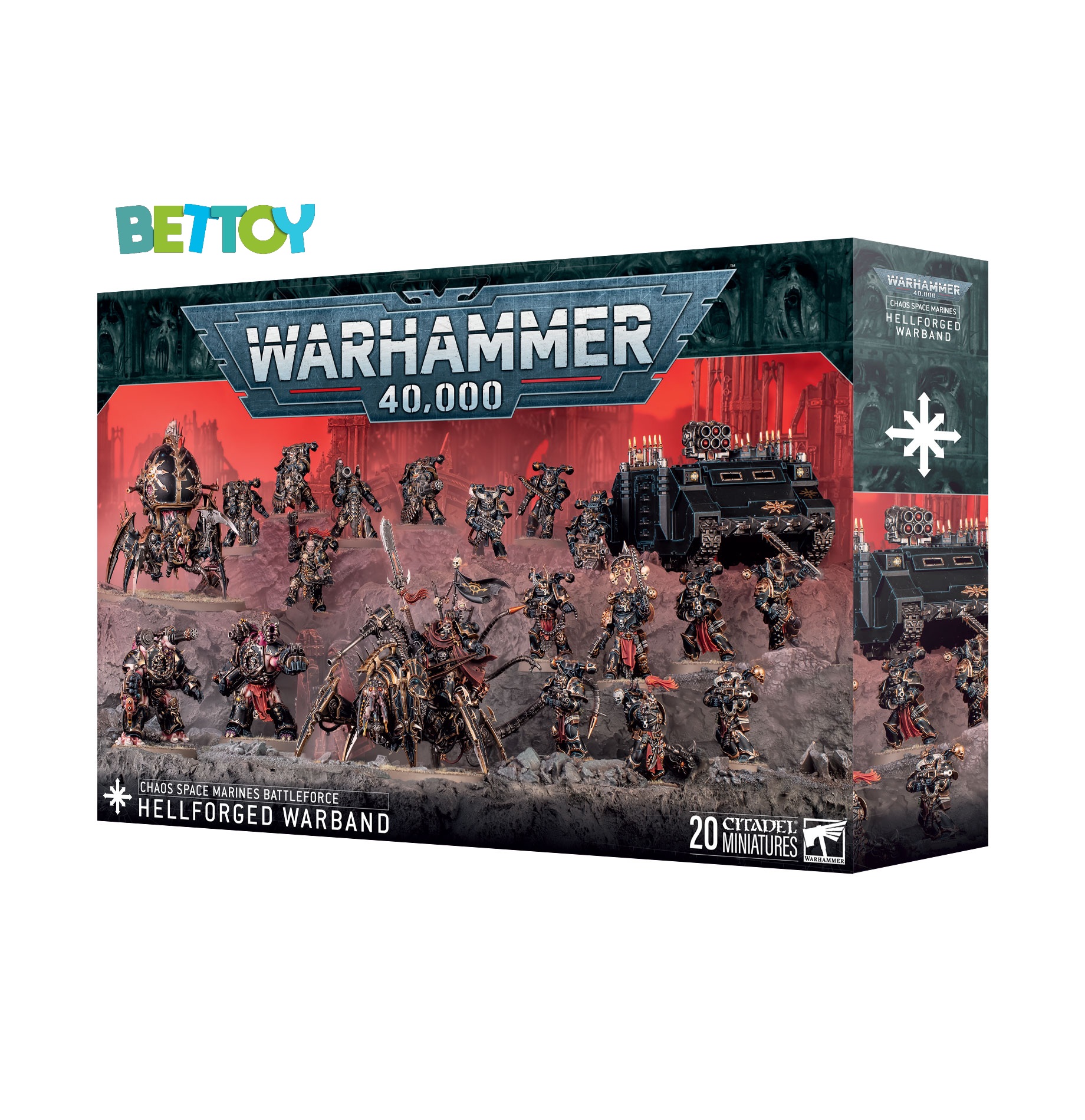 Battleforce Chaos Space Marines: Banda Forjainfernal