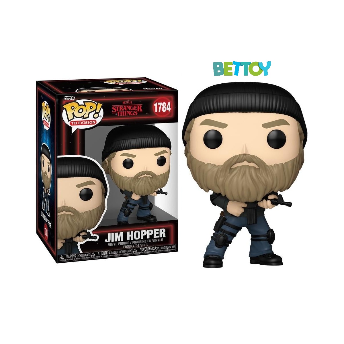 Funko Pop Television 1784 Jim Hopper