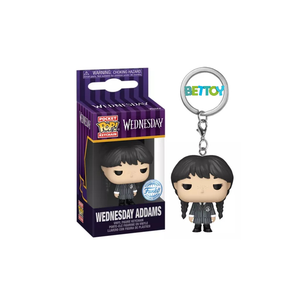 Llavero Funko Pop Wednesday