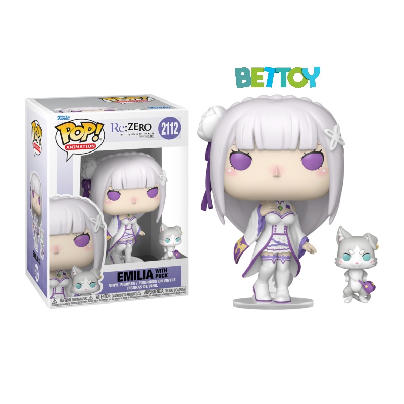 Funko Pop Animation 2112 Emilia With Puck