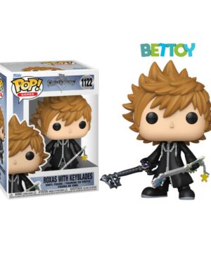 Funko Pop Games 1122 Roxas With Keyblades