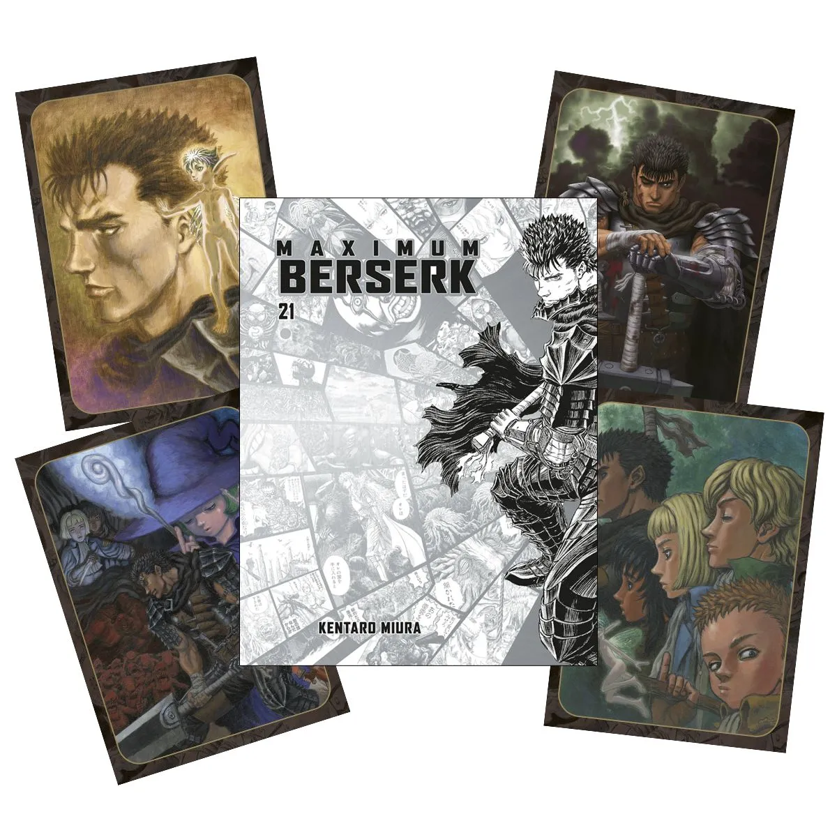 Maximum Berserk 21 (Portada alternativa + 4 postales) - Imagen 2