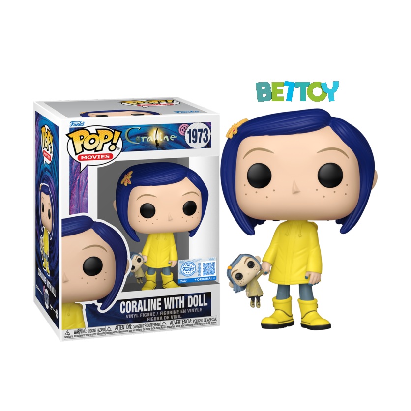 Funko Pop Movies 1973 Coraline With Doll