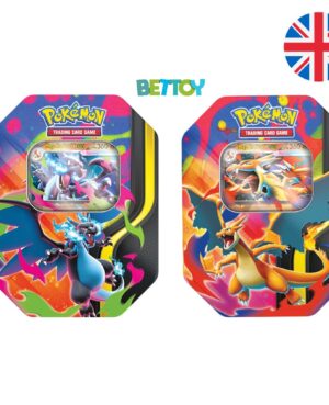 Pokémon TCG Lata Mega Charizard Y - X 4 Sobres Inglés