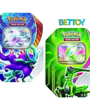 Pokemon TCG Lata Ondulagua - Ferroverdor 4 Sobres