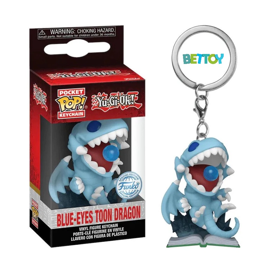 Llavero Funko Pop Blue Eyes Toon Dragon