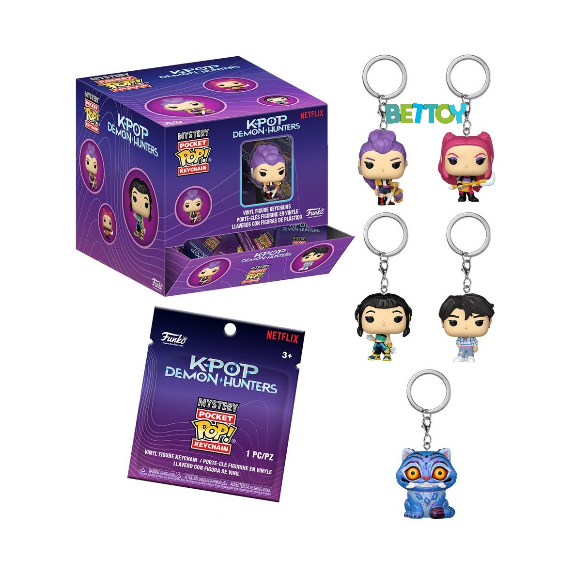 Llavero Funko Pop Sorpresa Kpop Demon Hunters
