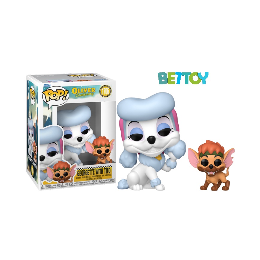 Funko Pop Disney 1706 Georgette Con Tito