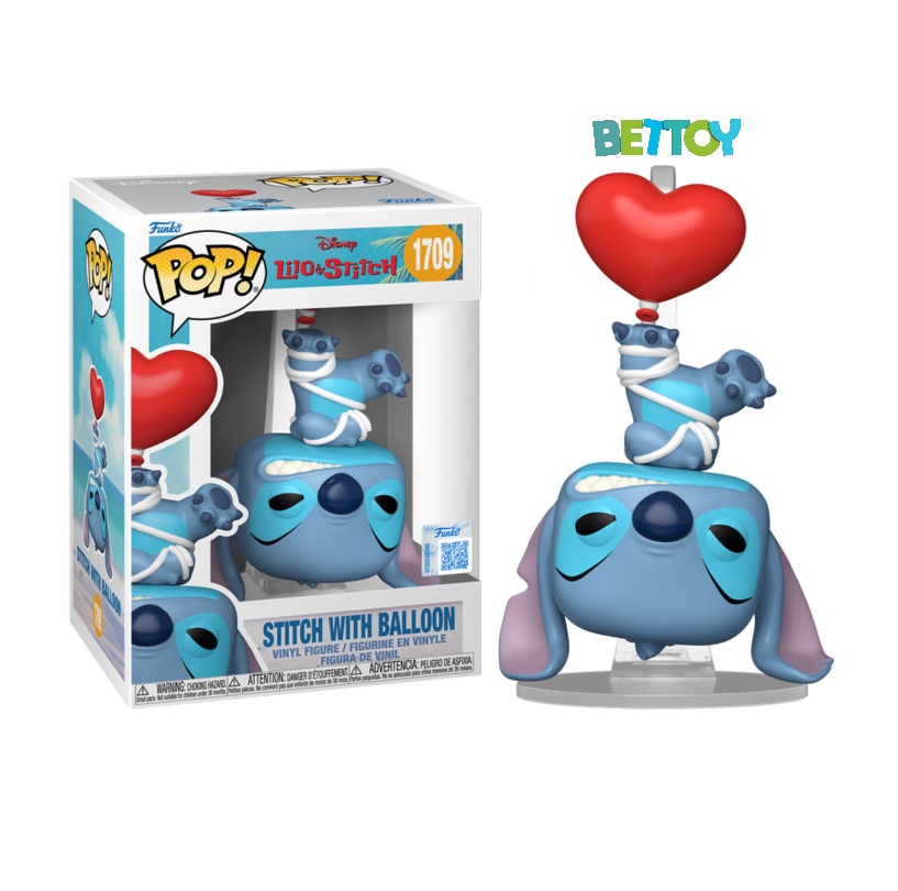 Funko Pop Disney 1709 Stitch Con Globo