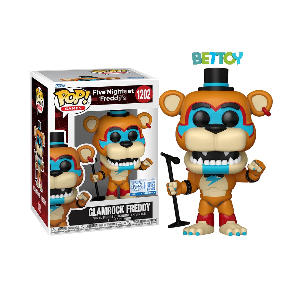 Funko Pop Games 1202 Glamrock Freddy