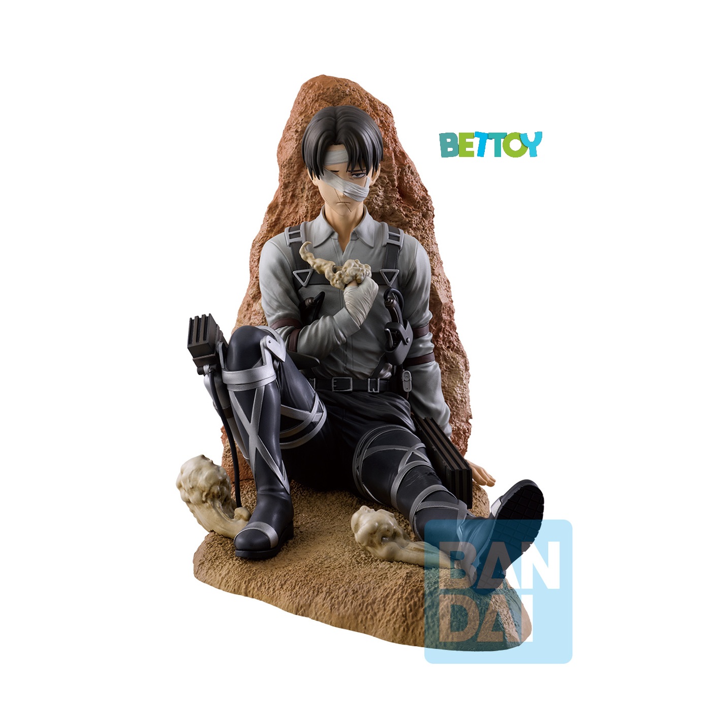 Figura Banpresto Ichibansho Ataque A Los Titanes Levi Ackerman