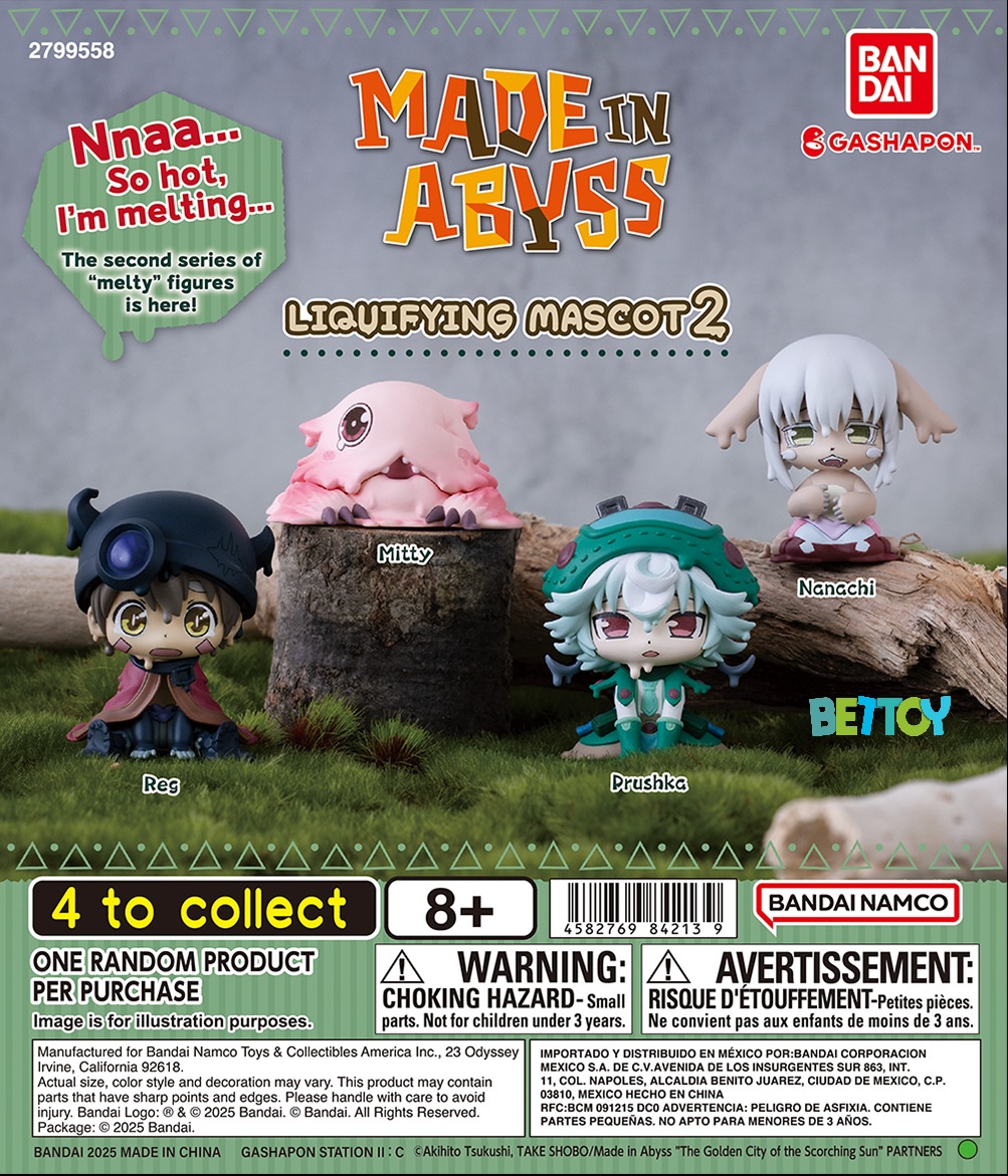 Gashapon Made In Abyss Liquifiying Mascot 2