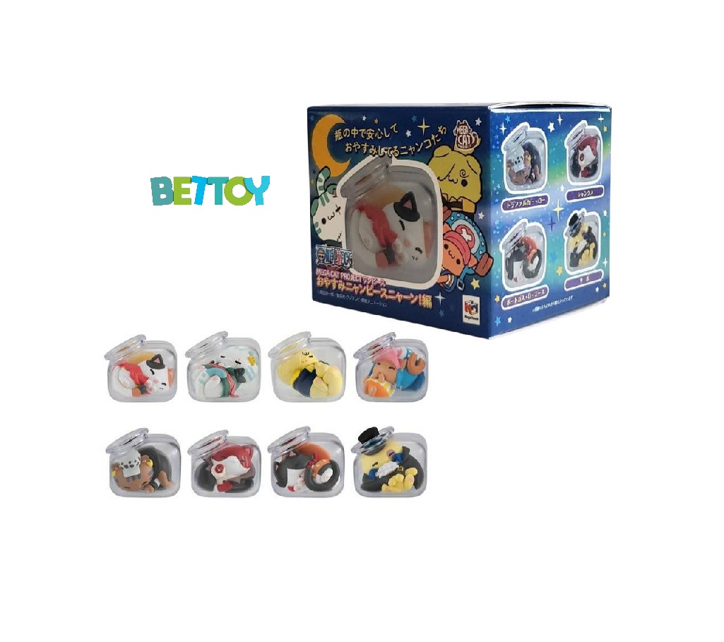 Blind Box Figuras One Piece Mega Cat Project