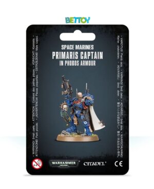 Warhammer 40.000 - Space Marines: Capitán Con Armadura Phobos