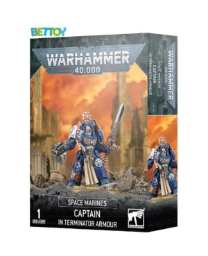 Warhammer 40.000 - Space Marines: Capitán Con Armadura Exterminador