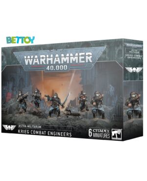 Warhammer 40.000 - Astra Militarum: Ingenieros De Combate De Krieg