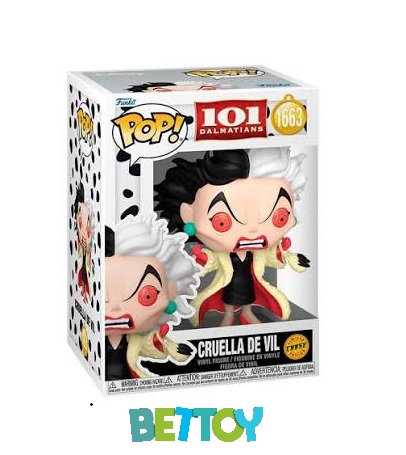 Funko Pop Disney 1663 Cruella De Vil Chase