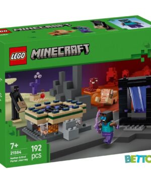Lego Minecraft 21584 El Viaje por el Nether y el Portal al End